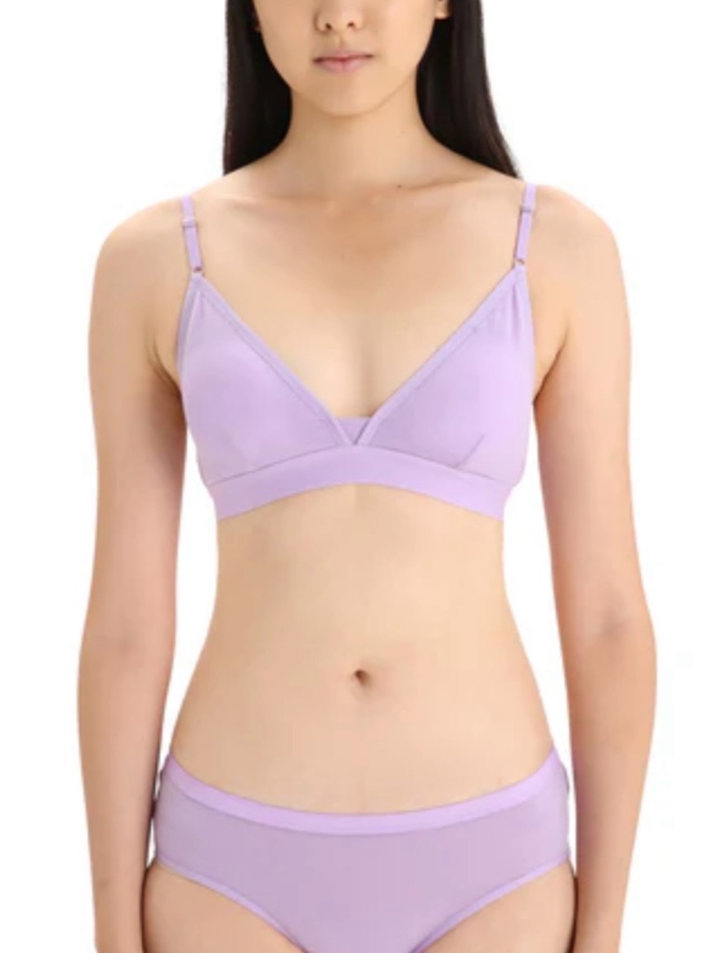 Icebreaker Siren Bra in Purple Gaze
